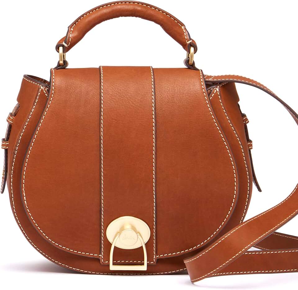 Amazon.co.uk tan saddle bag