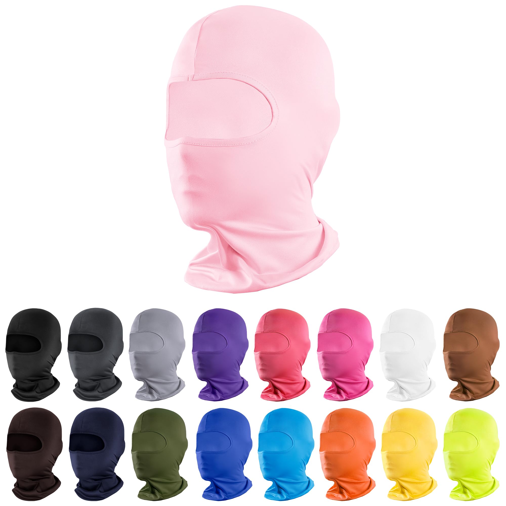 Pukavt Balaclava Face Mask Ski Mask for Men Women UV Protection Windproof Scarf for Motorcycle Snowboard Cycling Light