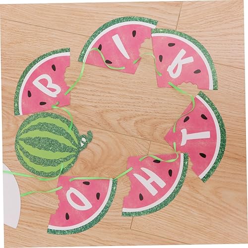 Miniatura 4 de ibasenice Adorno de pastel de feliz cumpleaños, decoración de bautizo para niño, guirnalda de banderines de cumpleaños, banderines para bebés,