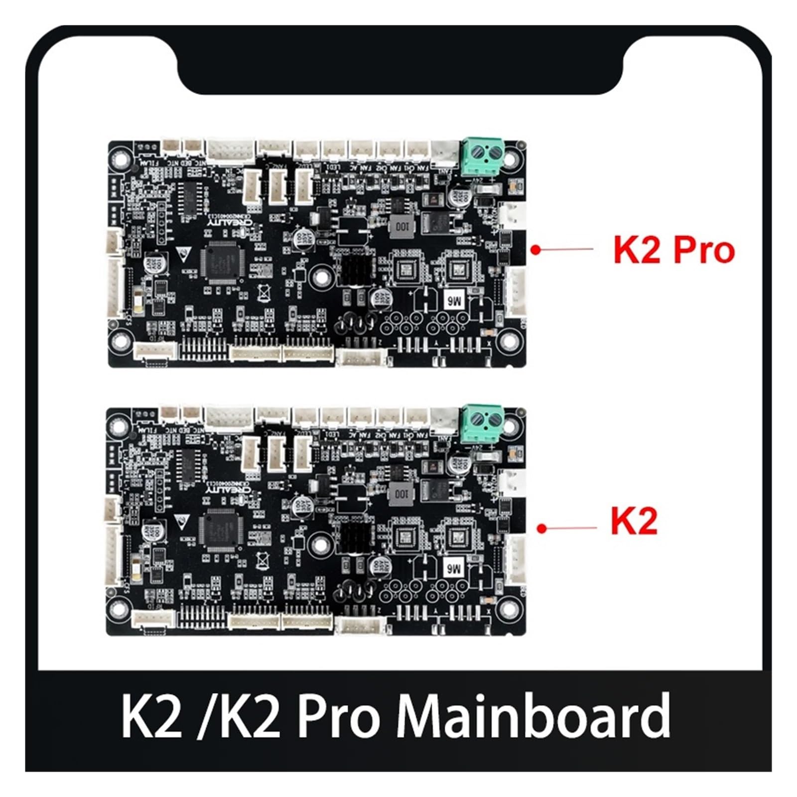 Scheda Madre Serie K2 Compatibile Con Creality | Stampa 3D, controllo stabile, scheda a 32 bit, sostituzione del circuito della stampante(K2 Pro)