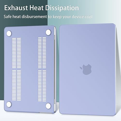 Miniatura 8 de May Chen Compatible con MacBook Air de 13.6 pulgadas modelo A2681, carcasa rígida de plástico para MacBook Air de 13 pulgadas, chip Apple M2 con