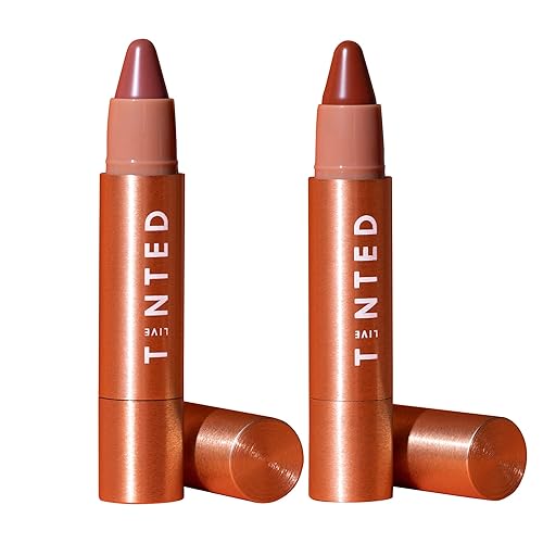 Live Tinted Huestick Cremoso, Ojo, Labios y Mejillas Multistick Duo incluye Huestick in True y Huestick in Found, juego de 2 piezas