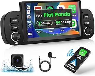 Sponsored You’re seeing this ad based on the product’s relevance to your search query.Learn more about this advertisement [2+64GB] Hikity Android 15 Car Radio with Navigation System for Fiat Panda 2013 2014 2015 2016 2017 2018 2019 2020 with Wireless Carplay Android Car 6.2 Inch Touchscreen Navigation WiFi HiFi FM RDS