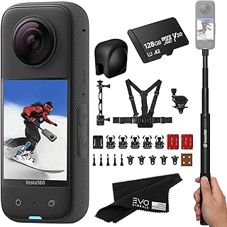 Insta360 X3 Snow Kit- Waterproof 360 Action Camera with 1/2