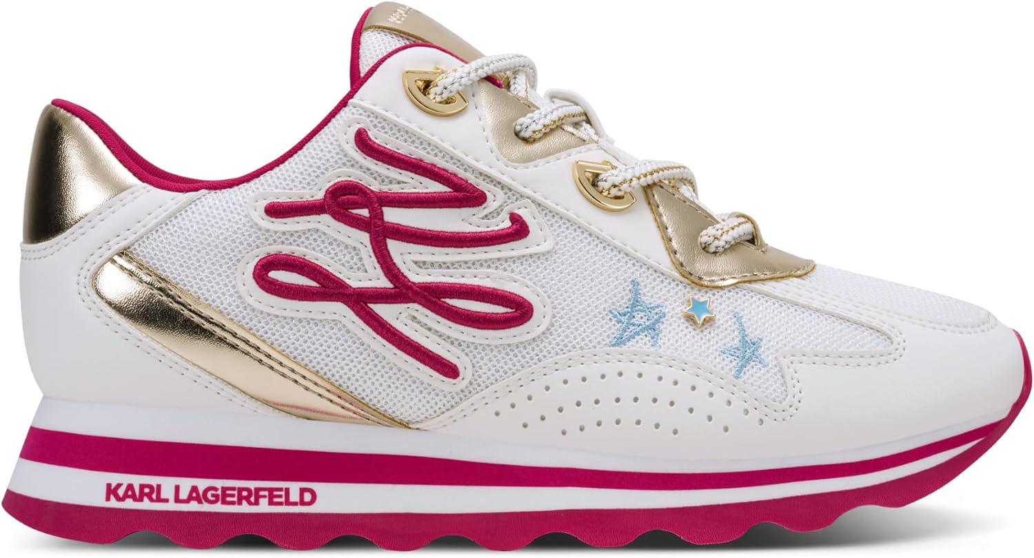 Karl Lagerfeld Womens Masrina Athletic Lace Up Sneaker - Image 5