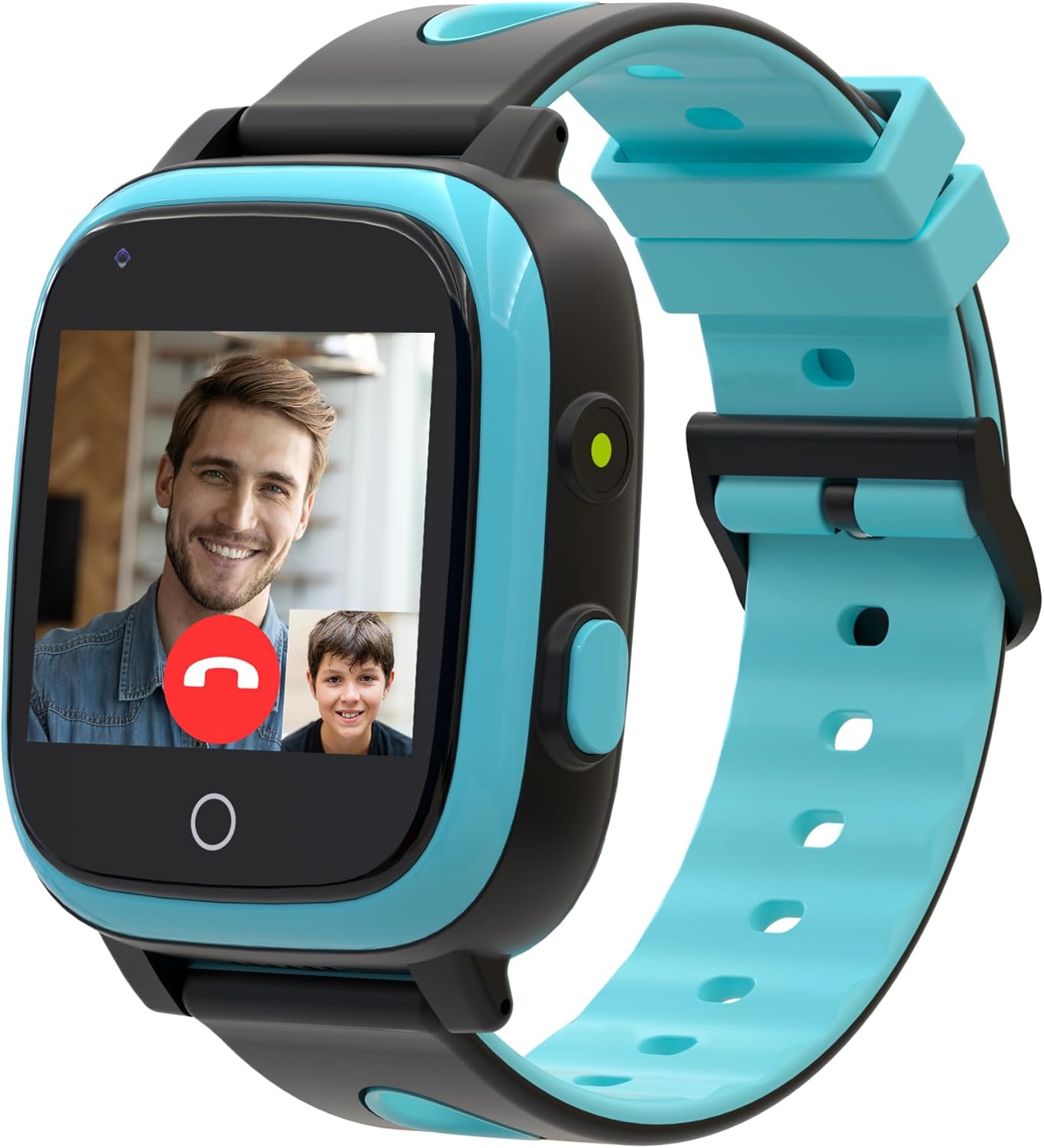 Toloso Kids Smart Watch Boys with GPS Tracker, Kids Cell Phone Watch with Video Call Voice Chat SOS Camera Alarm Flashlight Stopwatch Pedometer Calculator Smart Watches for Kid Birthday Gift(Blue)