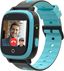 Toloso Relógio infantil com rastreador GPS azul