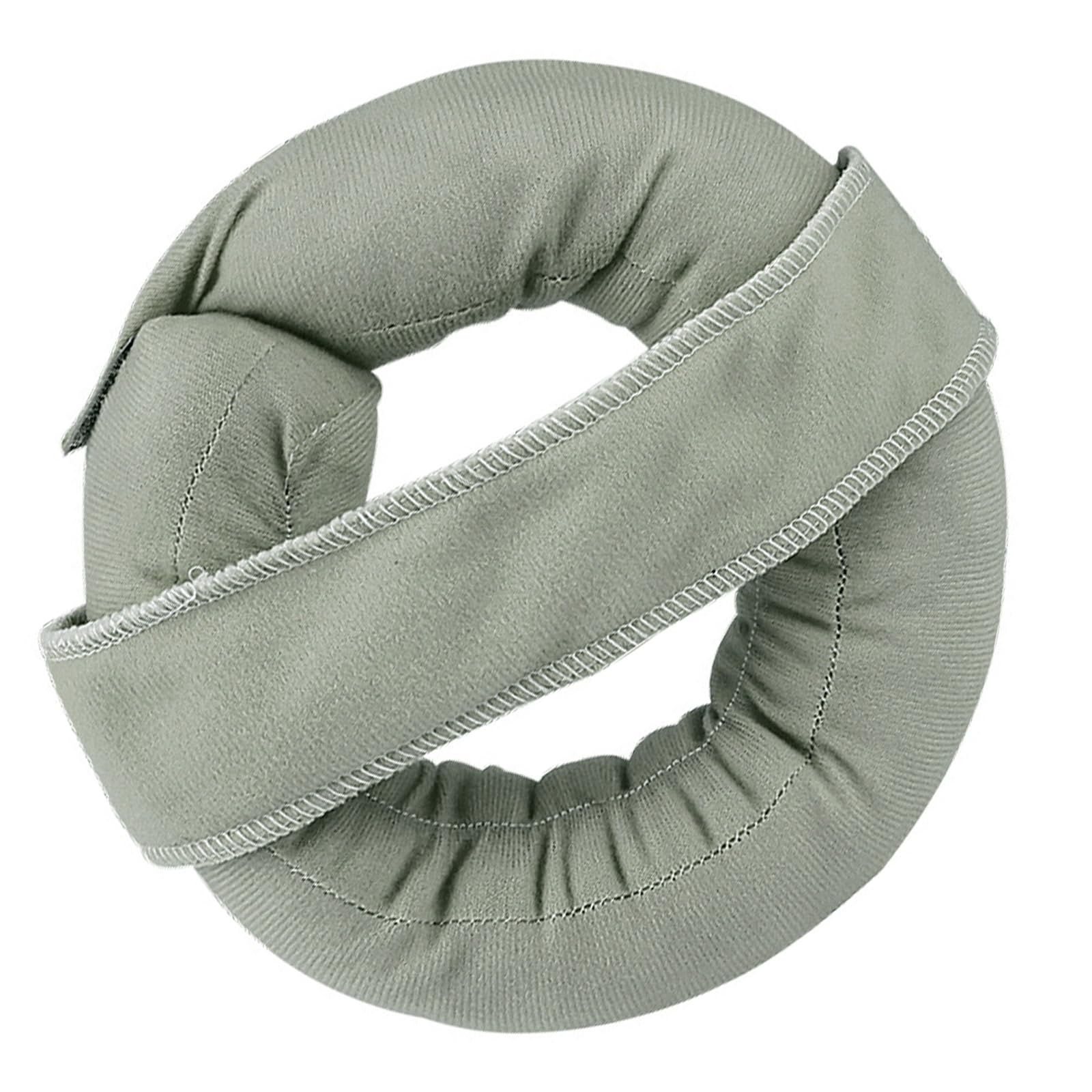Qcbuegof Foot Pillow, Foot Ankle Heel Elevator for Elbow Wrist and Ankle, Soft Sponge Cushion Secure Hook Loop Fastening Pillow