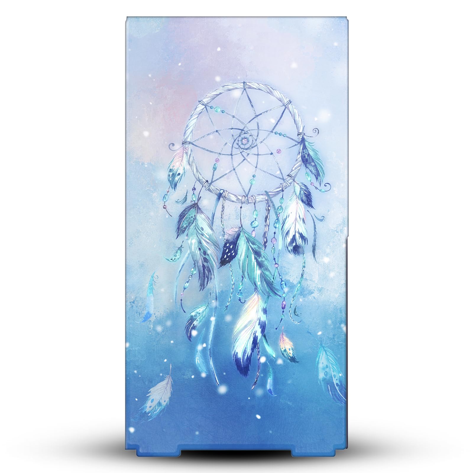 Head Case Designs Licenza Ufficiale Simone Gatterwe Blue Dreamcatcher Mix Arte Pacchetto Console Da Gioco Wrap E Pelle Per Controller Compatibile con Xbox Series X