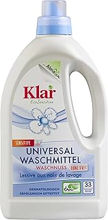 Klar eco Sensitive Universalwaschmittel Waschnuss 750ml, ohne Duft, 16 Waschladungen, für Allergiker, vegan