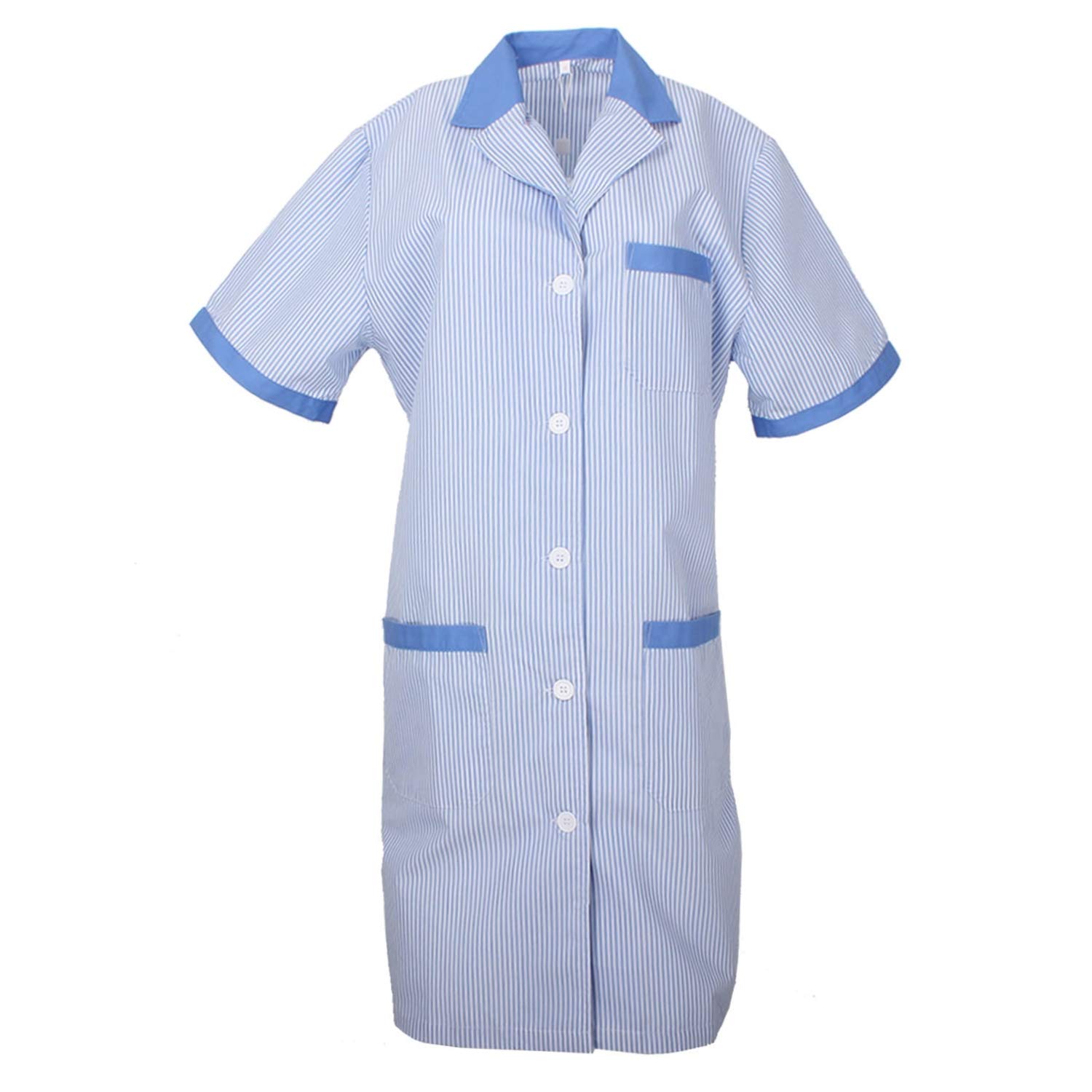 MISEMIYA Bata Unisex Uniforme Laboral CLINICA Dentista ESTÉTICA Hospital Limpieza Veterinaria Sanitarios HOSTELERÍA - Ref.T8162