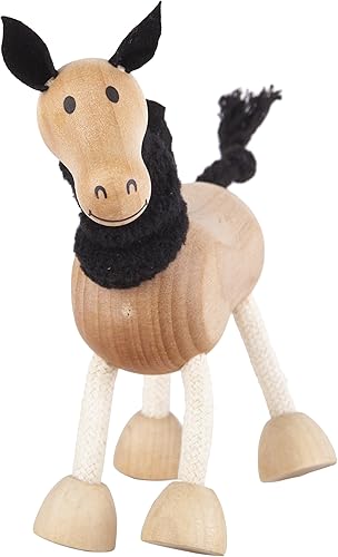 Miniatura 1 de Figura de caballo de madera Anamalz