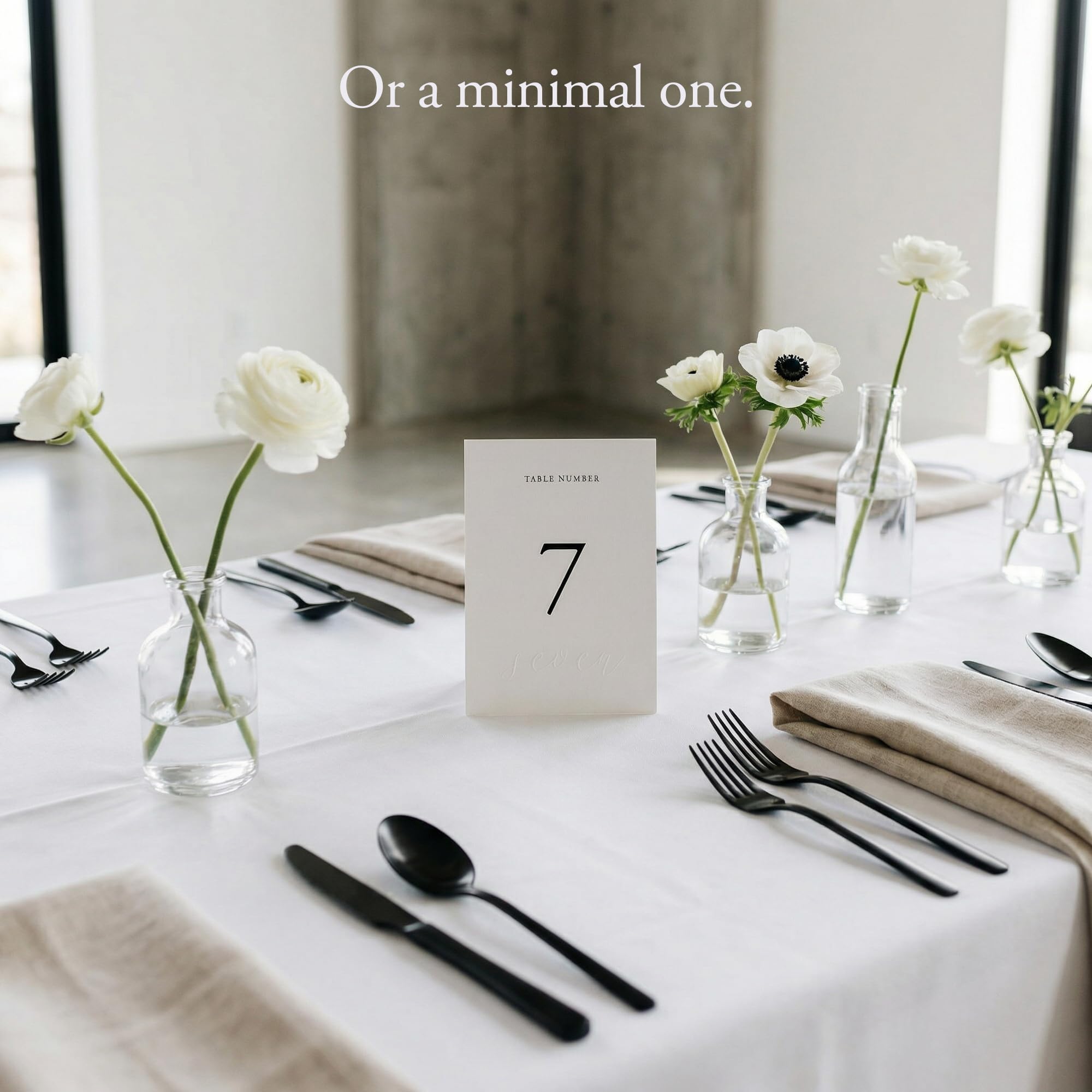 Siko Números de mesa del 1 al 20, números de mesa de boda de doble cara con detalles en relieve, 4 x 6 pulgadas, números de mesa autónomos para recepción de boda, perfectos para bodas y eventos