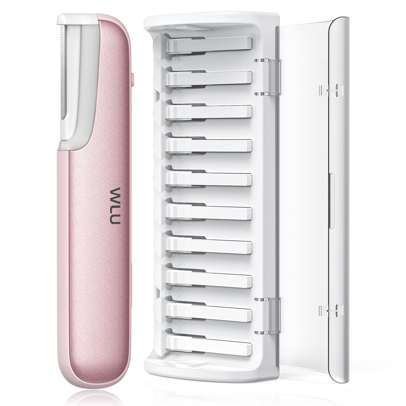 Dermaplaning Tool for Women Face - Edge Technology Sonic Dermaplane Razor for Facial Exfoliation Peach Fuzz Hair Removal
