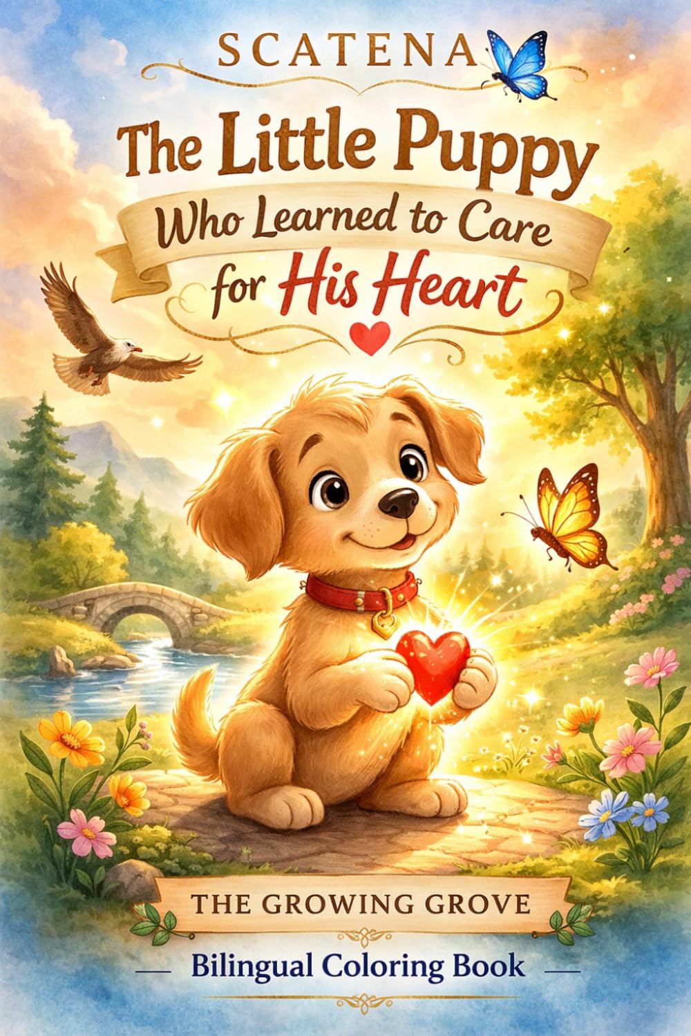THE LITTLE PUPPY: WHO LEARNED TO CARE FOR HIS HEART (THE GROWING GROVE)