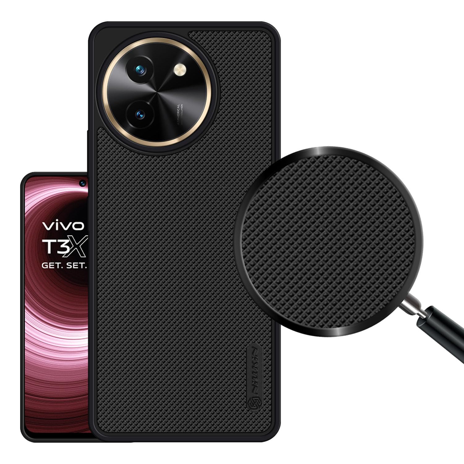 VIDO Super Frosted Raised Camera Protect Soft Back Case Cover for Vivo T3x 5G / Vivo Y58 5G (B0D2HNNHJY) Amazon Price History, Amazon Price Tracker