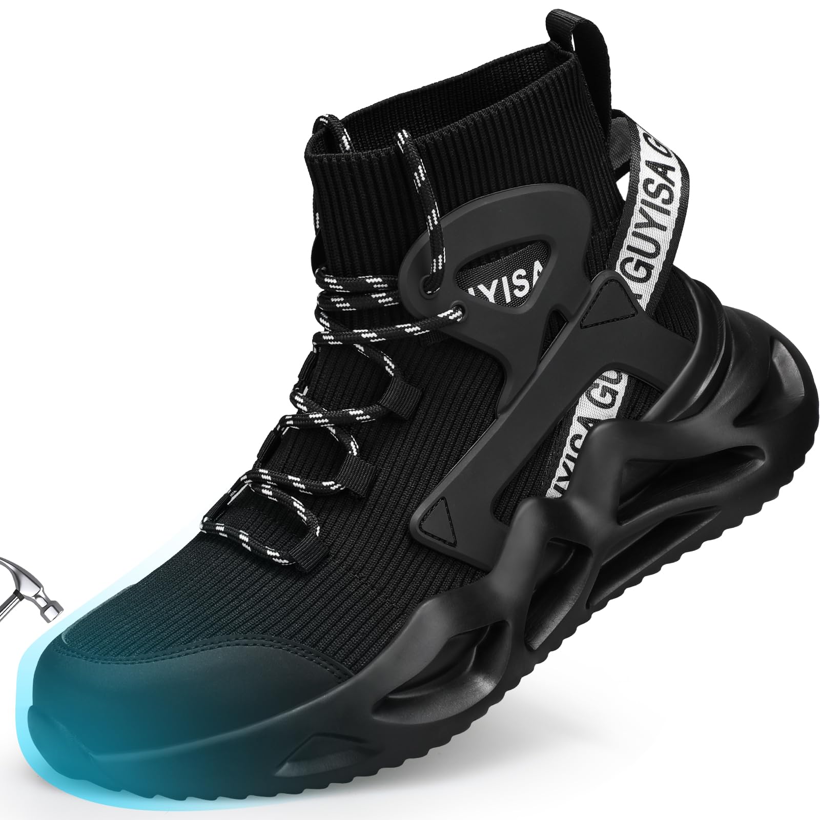 Steel Toe Shoes for Men Work Safety Industrial Shoes