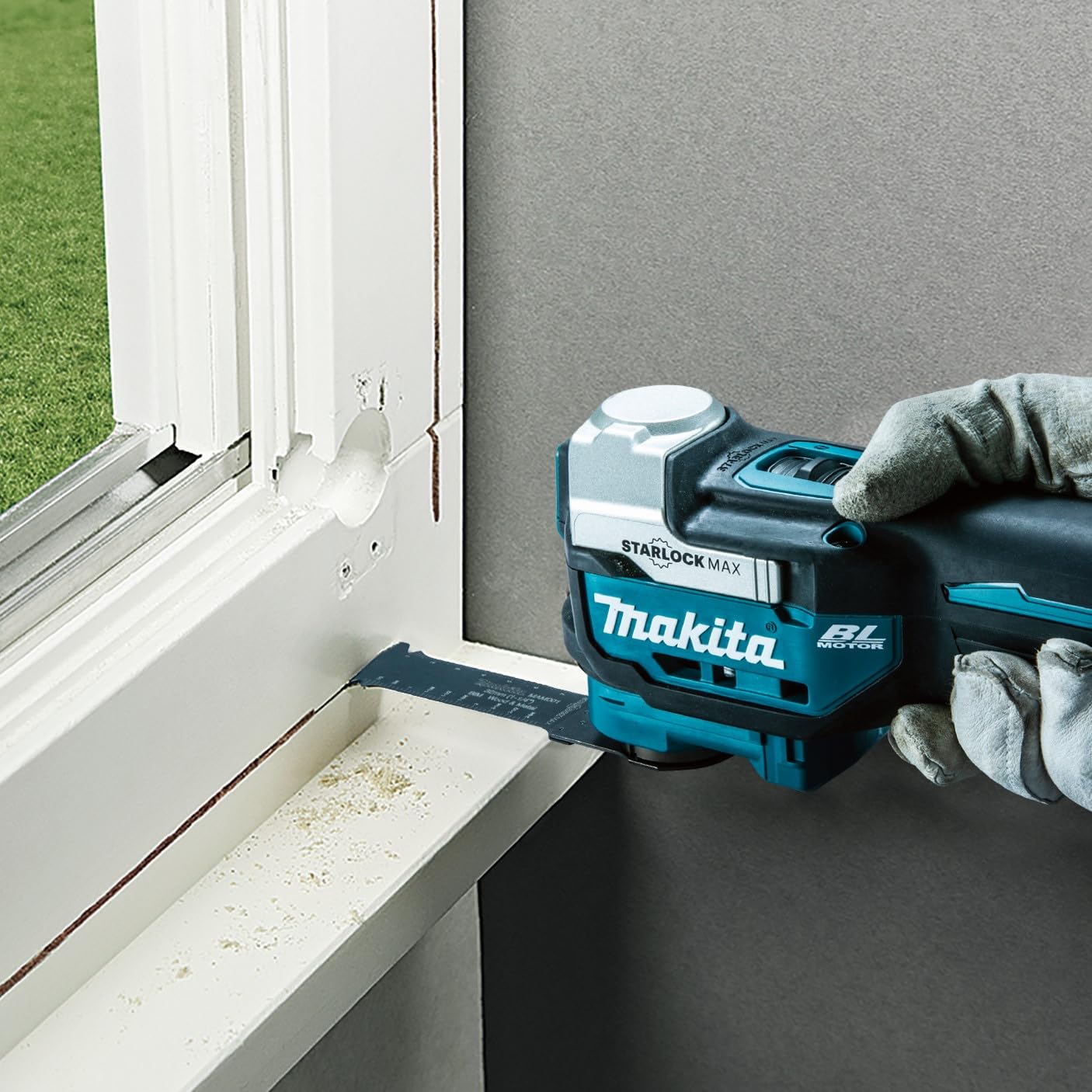 Makita TM001GZ - Herramienta multifunción (40 V, máx. (sin cargador, sin baterías y sin accesorios)