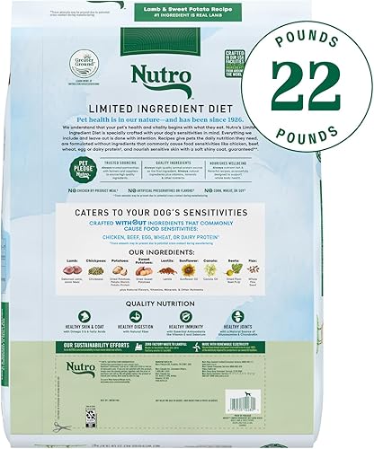 Miniatura 2 de Alimento seco de dieta para perros, de Nutro (ingredientes limitados), Grande