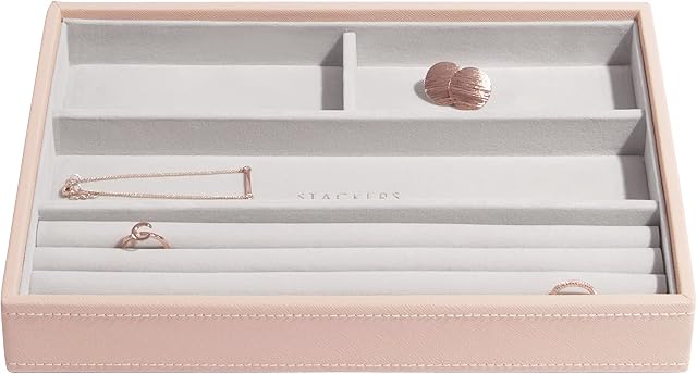 Stackers Blush Classic Medium Jewellery Box Ring/Bracelets Layer