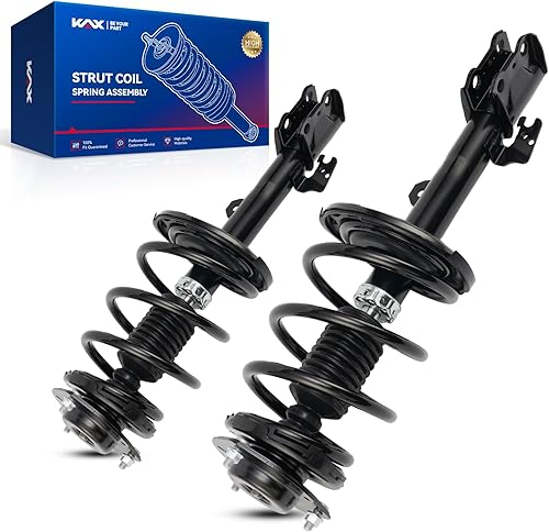 Miniatura 21 de KAX Conjunto de amortiguadores delanteros se ajusta a 4Runner 2003-2020, FJ Cruiser 2007-2014, Tacoma 2005-2015, suspensión completa 171371L