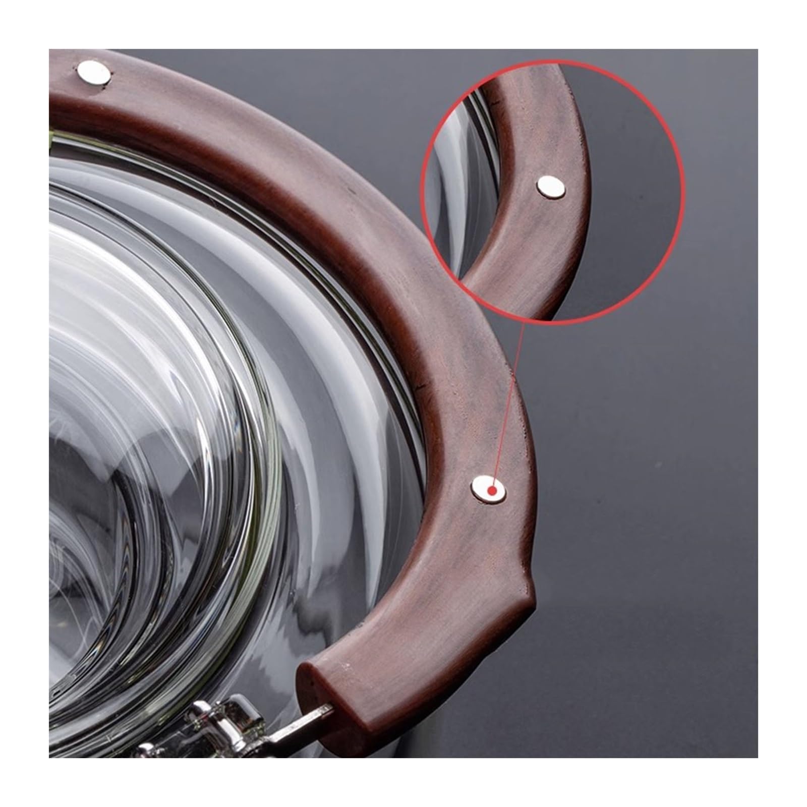 Teiera Teiera in vetro Set fornello elettrico in ceramica Cottura a vapore e bollitura Bollitore speciale for tè nero bianco integrato di grande capacità