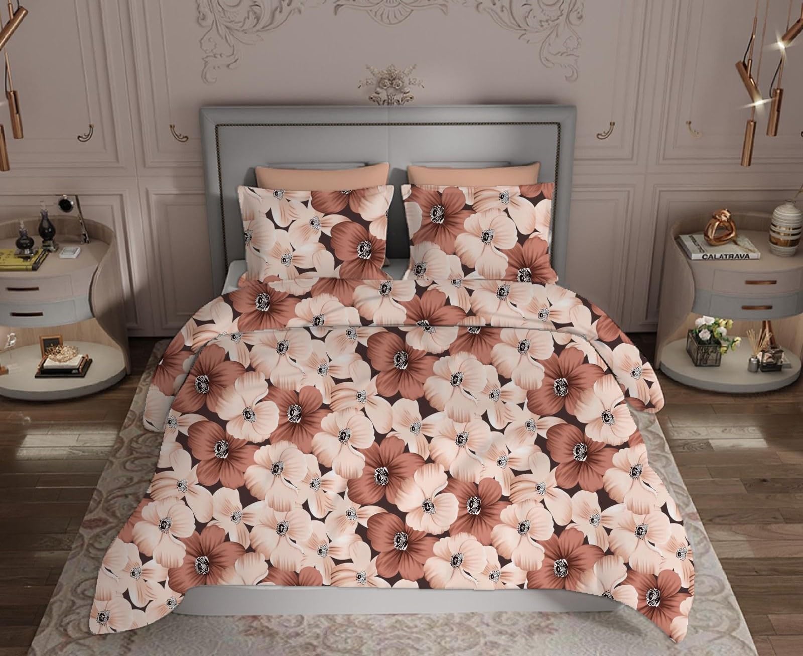 Amazon Brand - Umi Micro Cotton 120 GSM Single Bedsheet with 1 Pillow Cover, Printed Bed Sheet Set for Single Bed, Super Soft, Durable Chadar for Bedroom (B0CT5ZR29F) Amazon Price History, Amazon Price Tracker