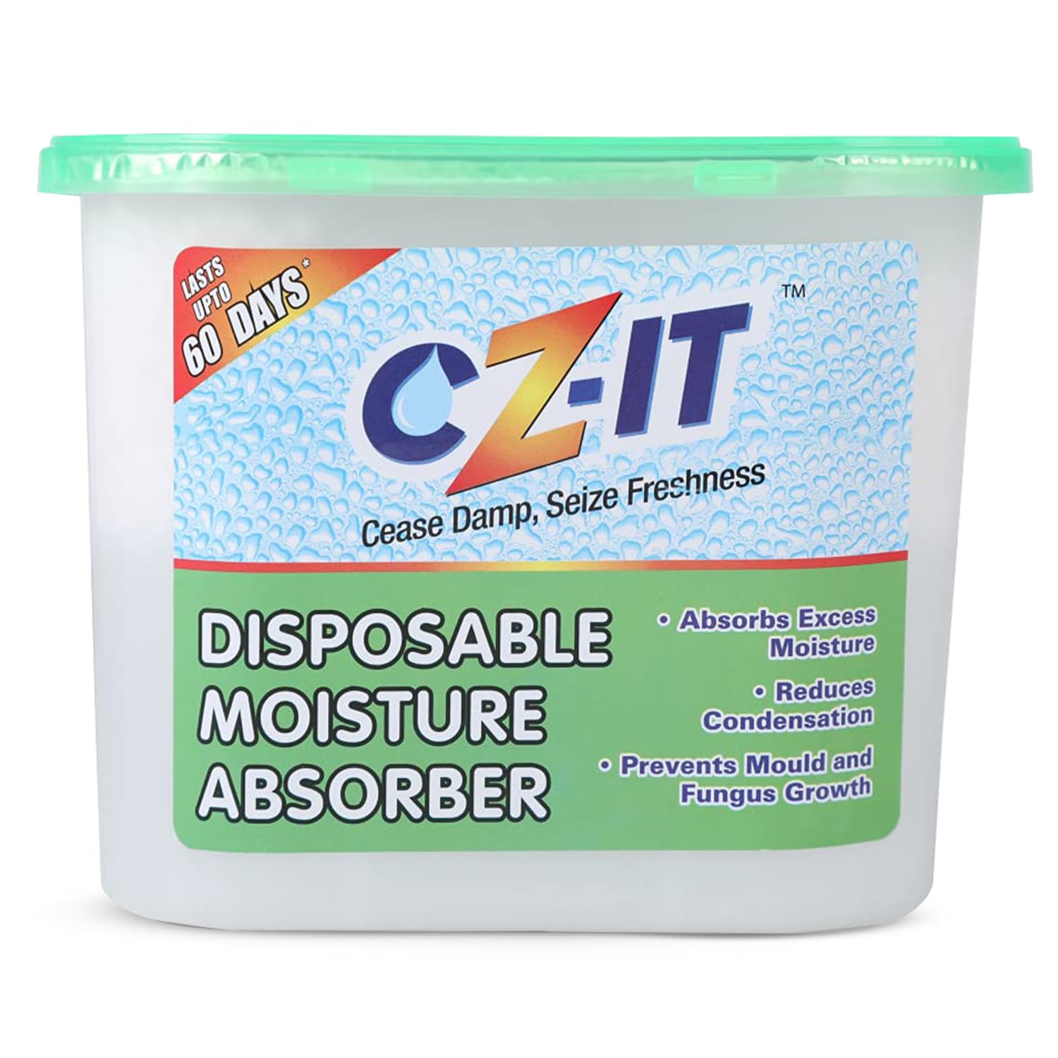 ABZORB-IT Cz-It Disposable Moisture Absorber,Green,Standard,300 G-picture-15