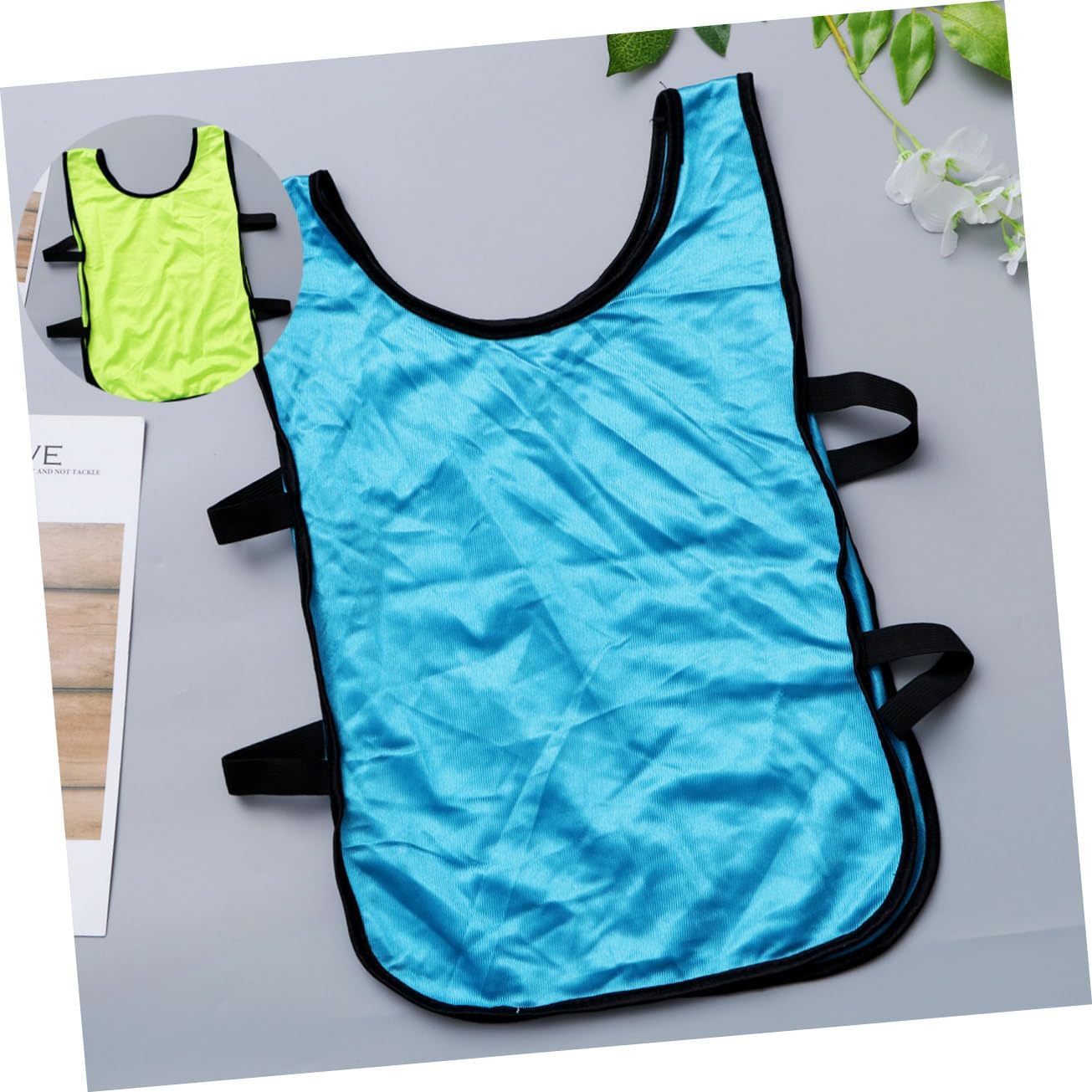 Vest Sports Bibs Youth Age Soccer Training Vest Football Bibs Sleeveless Shirt Team Youth