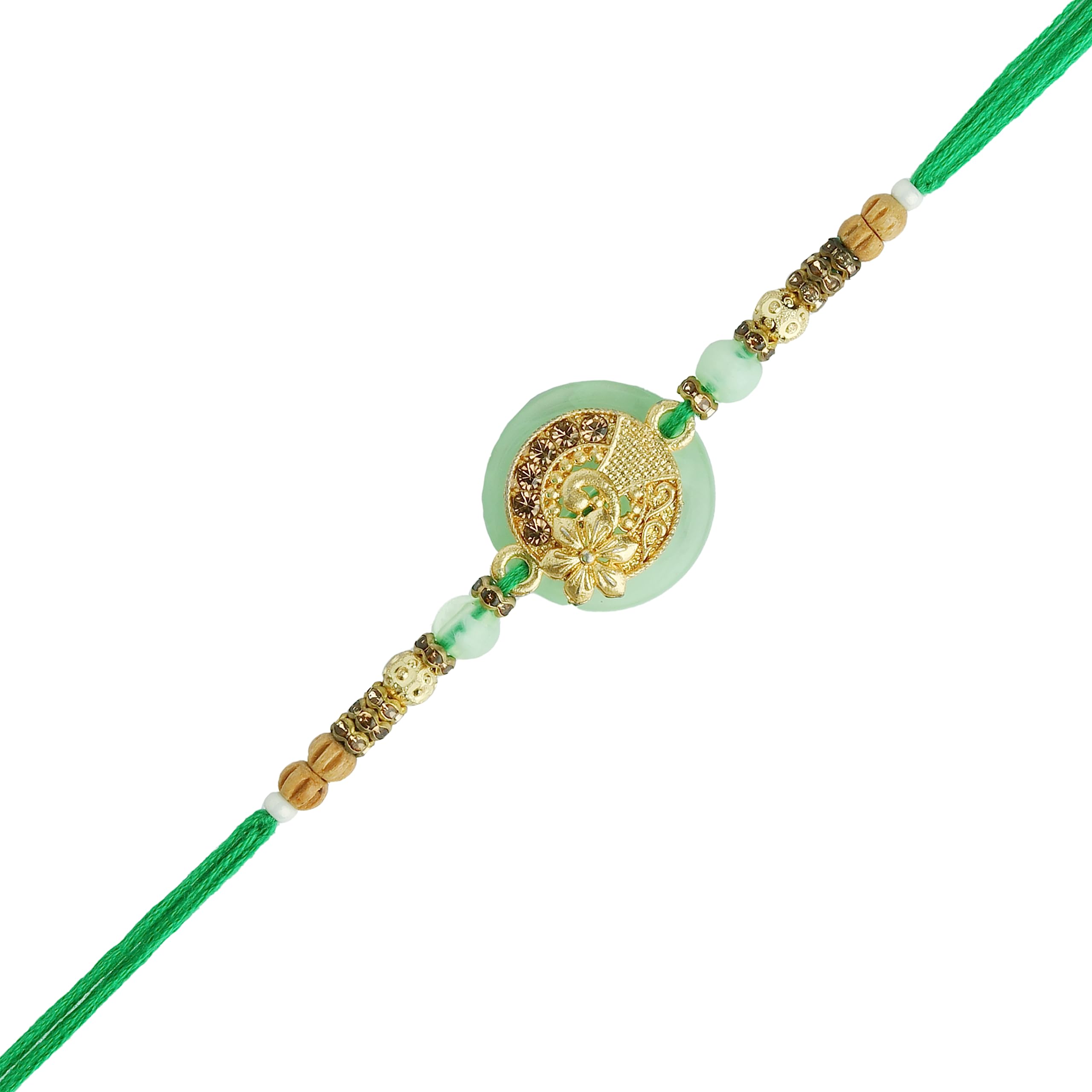 Single Rakhi for Brother Rakhi Thread for Bhai Bhabhi Bhaiya Bhabhi and Bhatiji veera Raksha Bandhan Rakhi gift Pack Set Dora Bracelet Kalwa for Brother Sister Indian Traditional Festival Rakhi