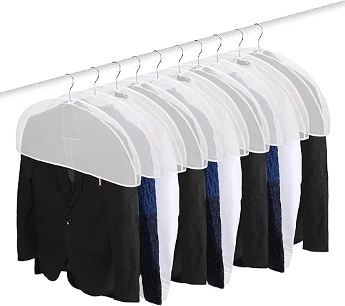 12 espacios de almacenamiento (24 x 11 x 2 pulgadas) para ropa de viaje, fundas de hombro para ropa, fundas antipolvo para ropa, bolsas antipolvo