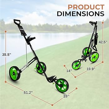 Amazon.co.jp: 3輪 折りたたみ式 ゴルフカート 上下ブラケット