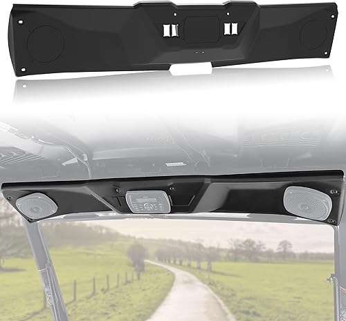 SAUTVS Defender - Revestimiento de techo delantero, sistema de cápsulas de altavoz para Can-Am DefenderMax HD8 HD10, reemplazo # 715003098 (1 unidad)