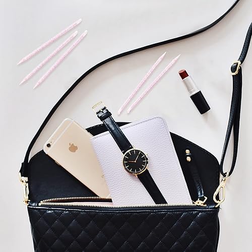 Miniatura 7 de Vaincre 100 unidades desechables para uñas a granel, palitos de cuidado de uñas, manicura de cutículas y pedicura para uñas, barra de limpieza de