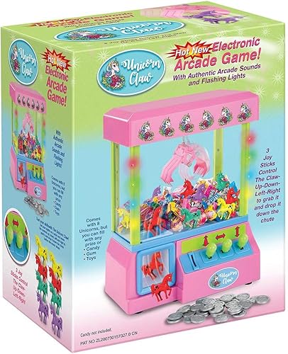 Miniatura 2 de Juego de garras con luces y juguetes - Unicorn Claw