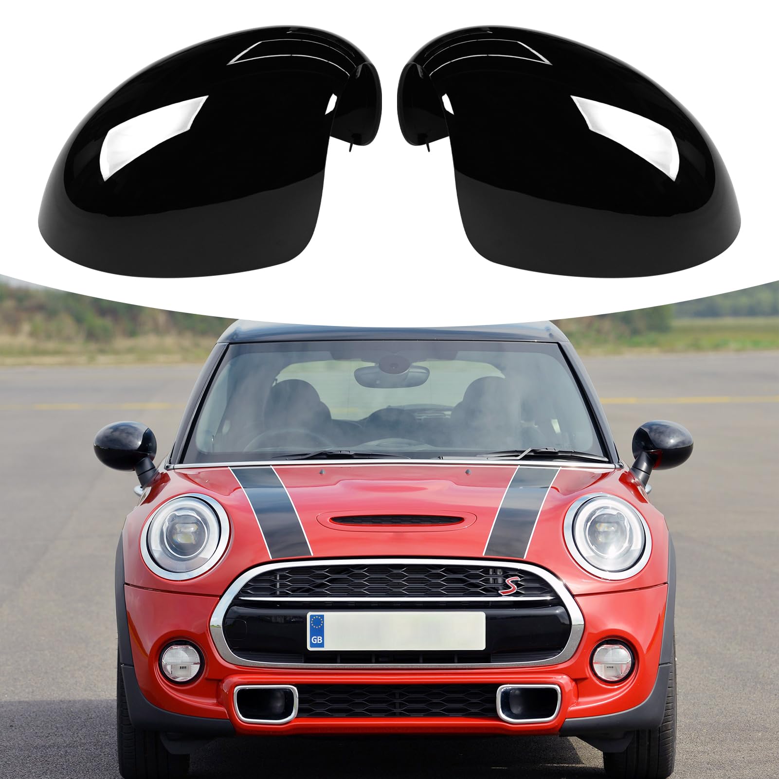 TTCR-II Coque de Rétroviseur pour Mini Cooper R55 R56 R57 R58 R59 R60 R61