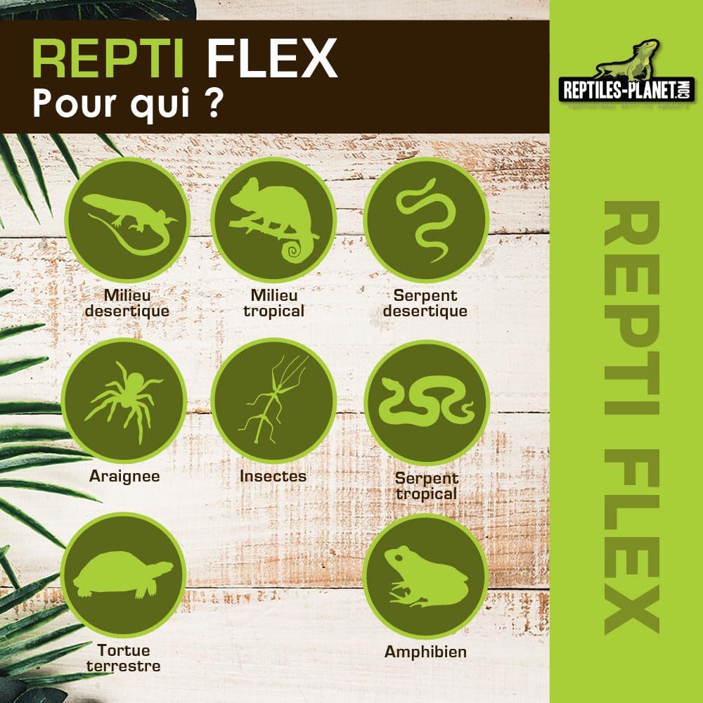 Rettili Planet Cavi riscaldanti per terrario rettile Repti Flex 9 m 90 W
