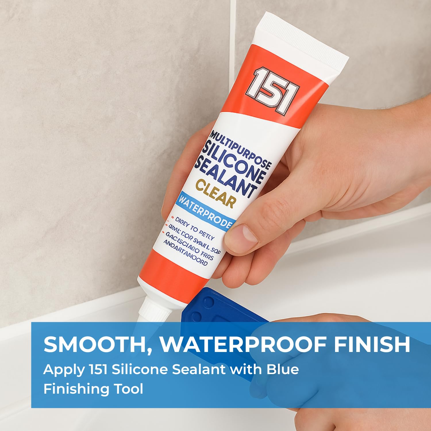 Silicone Sealant Clear Clear Tube 70g, 70 grams - Image 3