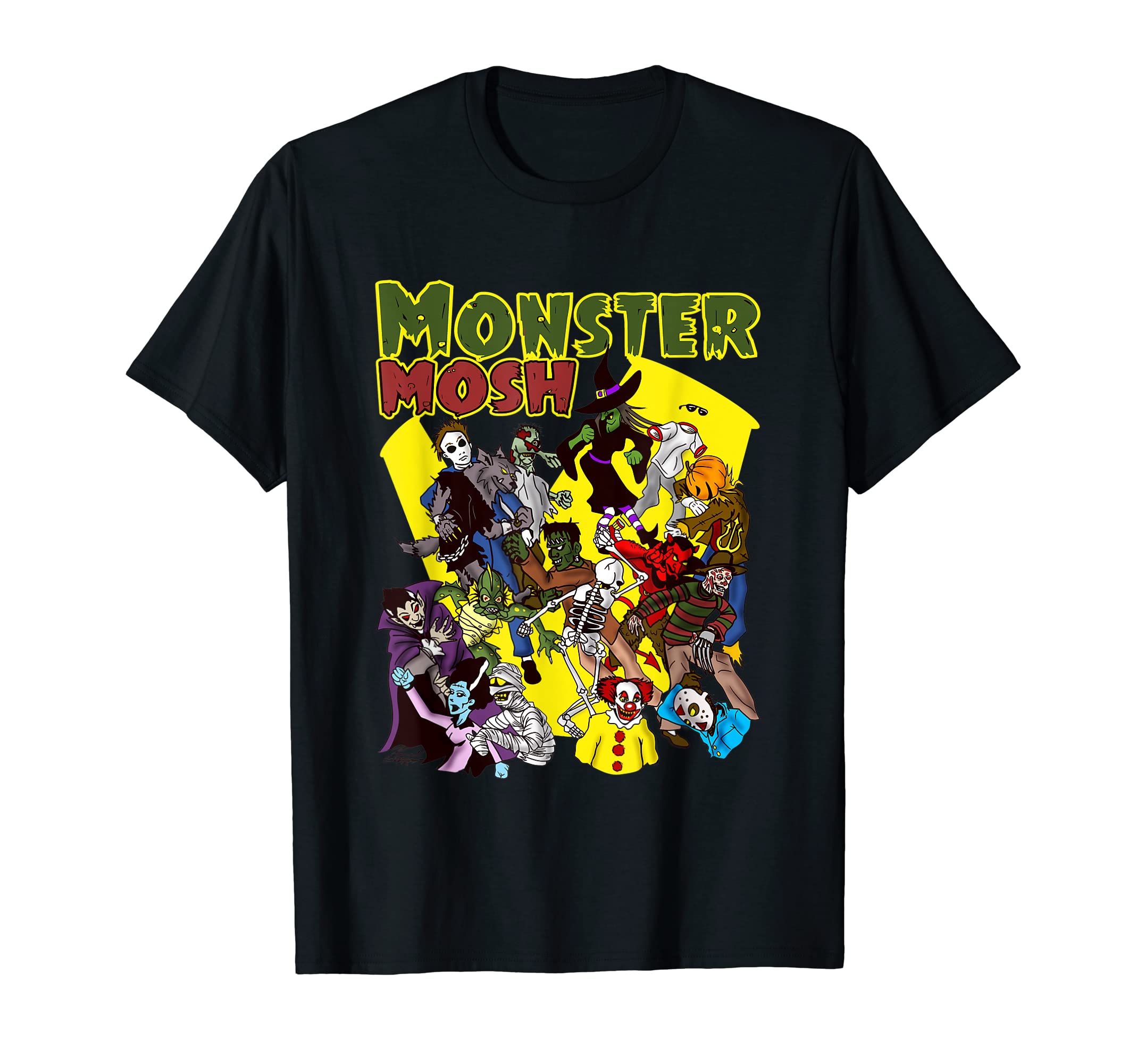 Amazon | モンスターTシャツ ホラー映画 パロディ ハロウィン