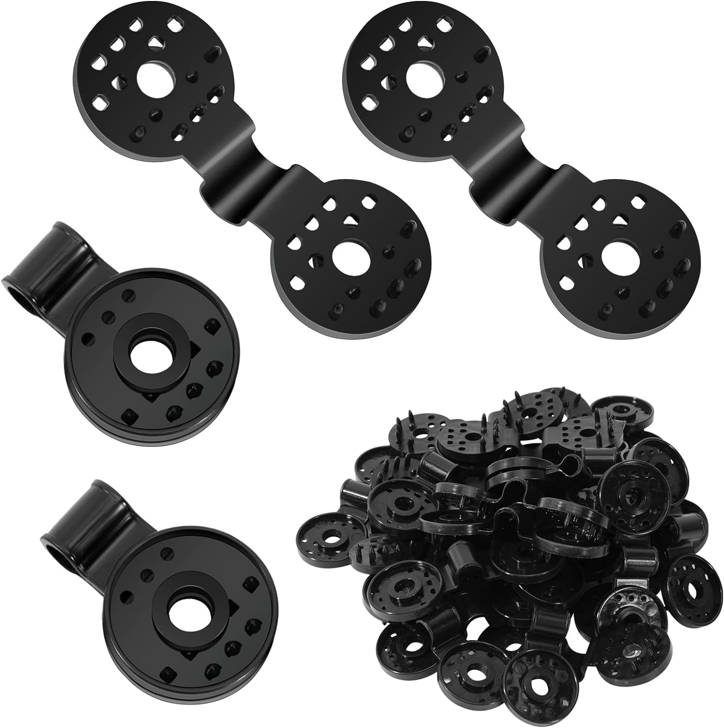 Shade Cloth Heavy Duty Lock Grip/Plastic Universal Clip for Fixing Sunshade/Shade Cloth Plastic Clips Greenhouse/Shade Net Cover for Gardening and Agriculture (PSC- (12)-image-25