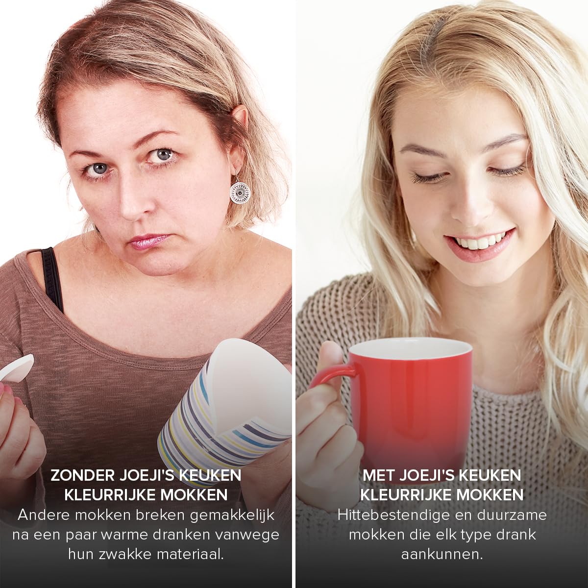 Zusss koffiemok aardewerk zwart 7 cm | Villa Madelief