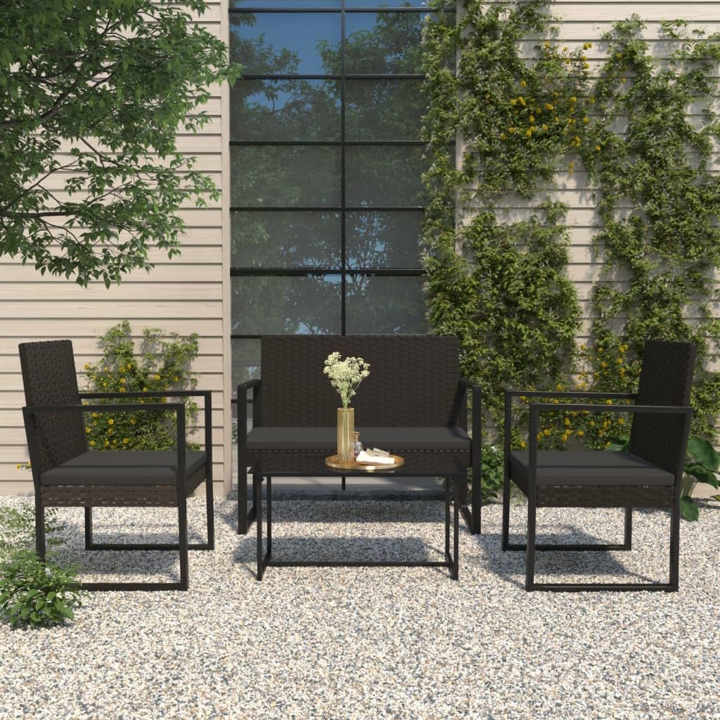 Salon de jardin résistant aux intempéries 4 pièces pour en finir avec le mobilier fragile