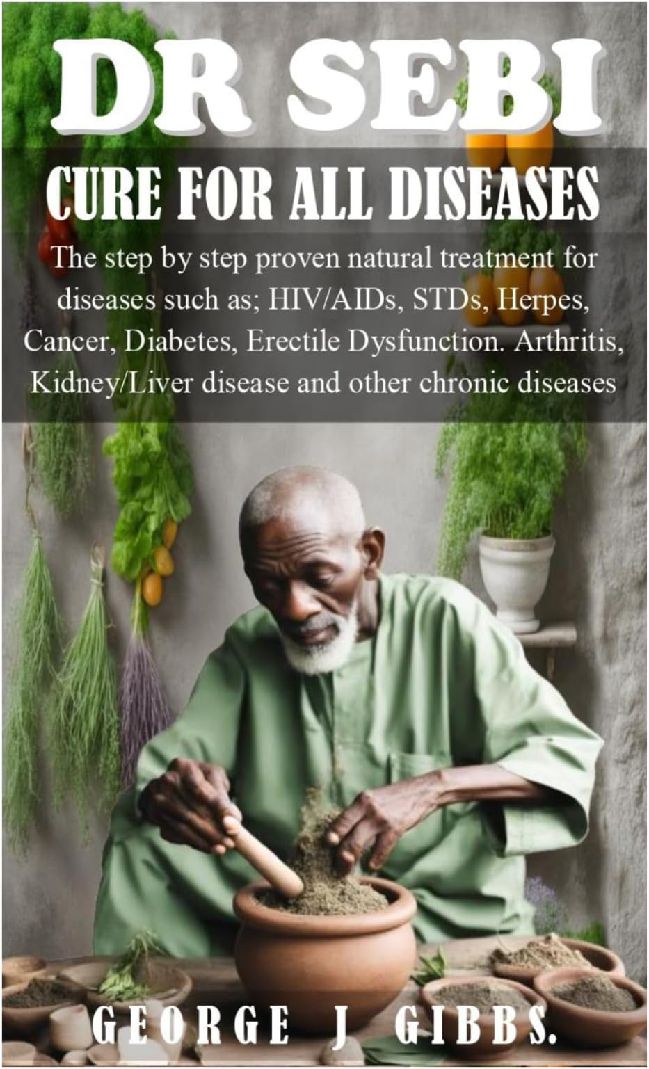 DR SEBI CURE FOR ALL DISEASES: The step by step proven natural treatment for diseases such as HIV, AIDs, STDs, herpes, Cancer, Diabetes, erectile dysfunction, arthritis, kidney/liver disease and othe