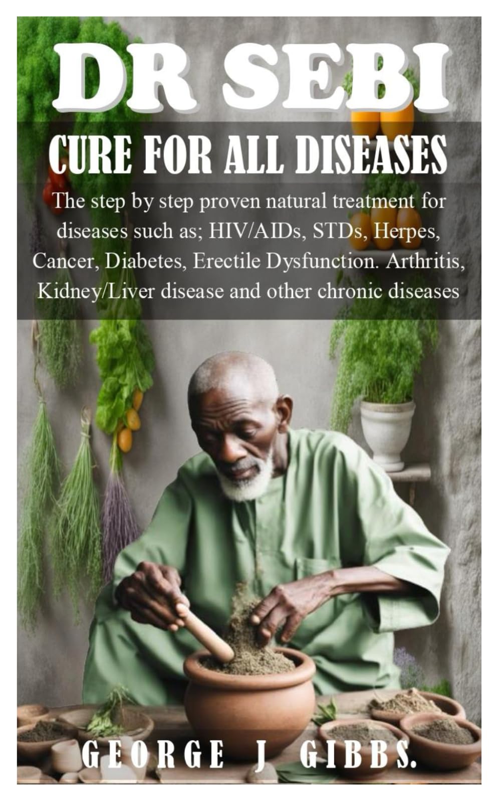 DR SEBI CURE FOR ALL DISEASES: The step by step proven natural treatment for diseases such as HIV, AIDs, STDs, herpes, Cancer, Diabetes, erectile dysfunction, arthritis, kidney/liver disease and othe