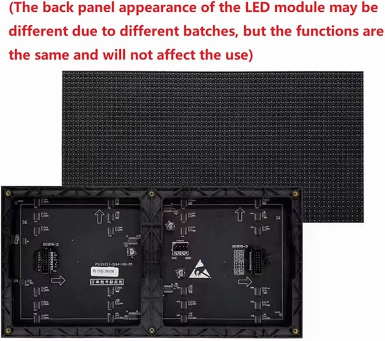 8Pcs P5 Indoor LED Screen Panel 64X32 LED Display Module 16 Scan Full Color LED Electronic Screen Display 320X160mm