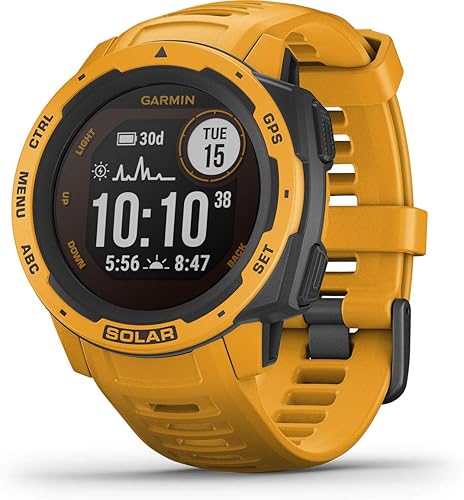 Miniatura 12 de Garmin Instinct Solar, reloj inteligente resistente para exteriores con capacidad de carga solar, aplicaciones deportivas integradas y monitoreo de
