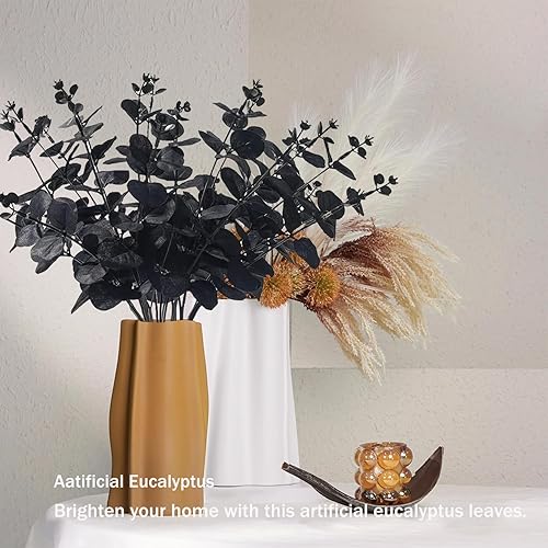 Miniatura 8 de 10 rosas artificiales, flores artificiales para decoración de Halloween, tallo largo, rosas artificiales para el hogar, Halloween, gótico,