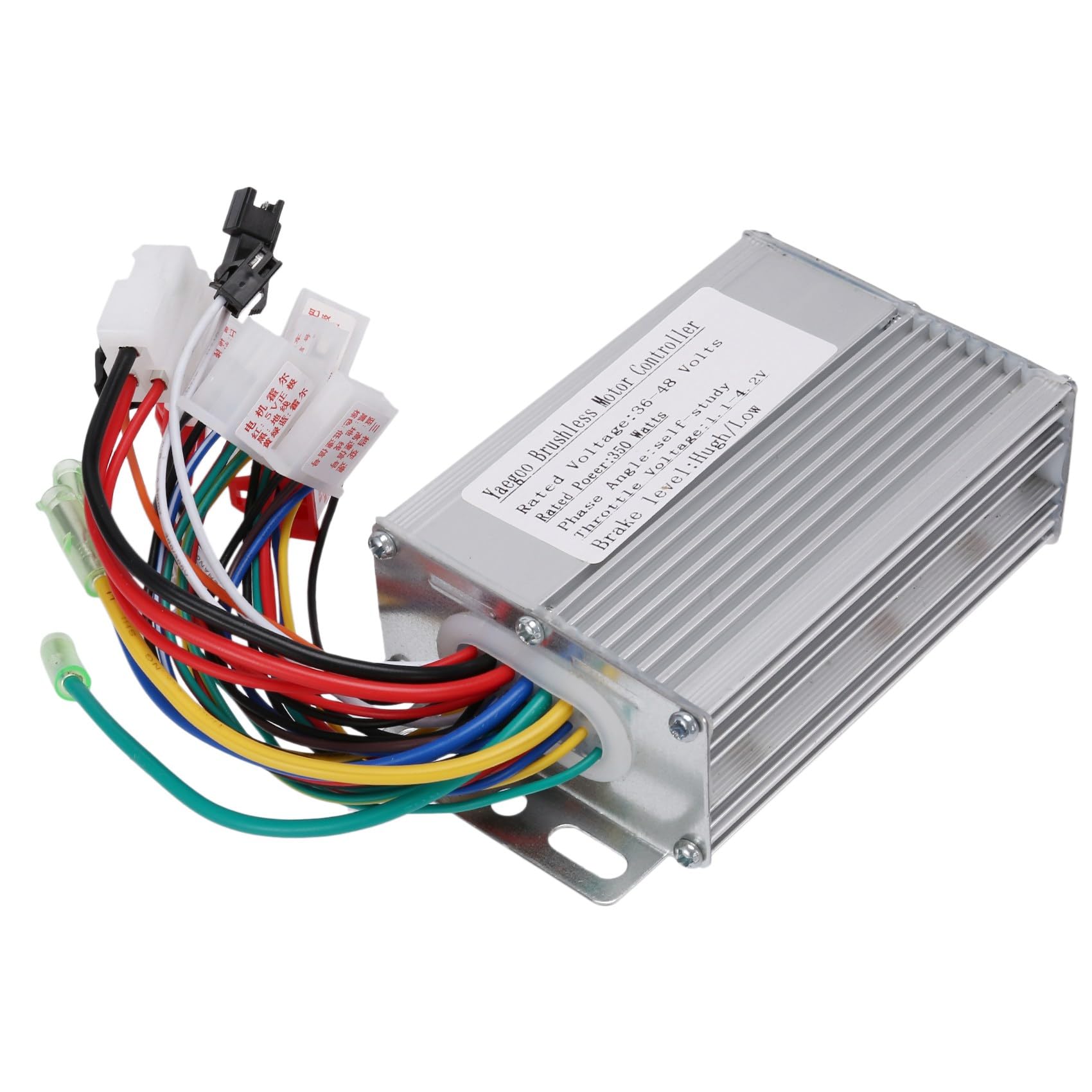 Centralina Monopattino Elettrico Controller Motore Cc Senza Spazzole for Bici Elettrica 36V/48V 350W for Accessori for Scooter E-Bike for Biciclette Elettriche