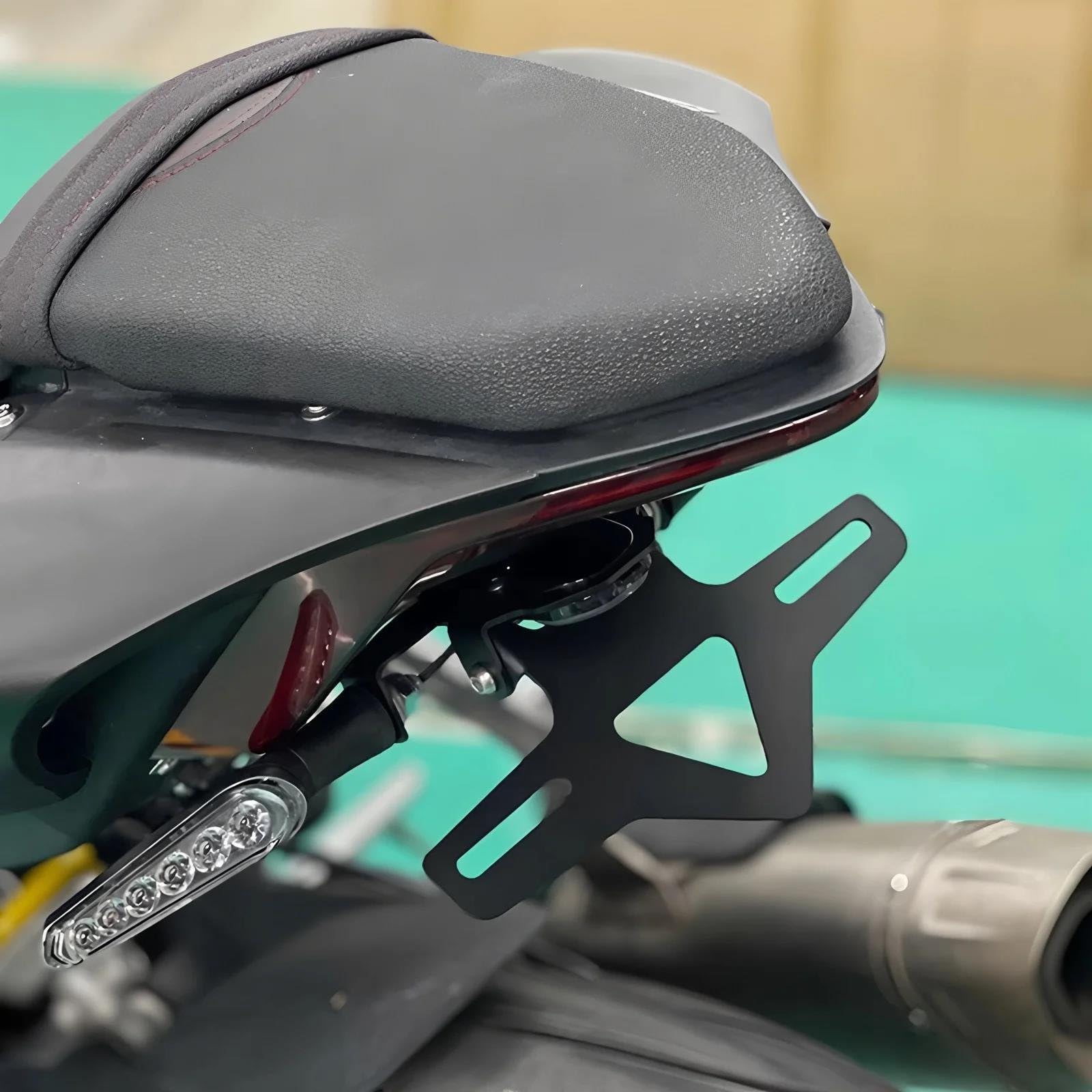 Motorradzubehör Für QJMOTOR SRK800RR SRK800 RR SRK600RS SRK 800 800RR 800RS 600RS Motorrad-Kennzeichenhalter Kotflügel-Eliminator Ersatz Ersatzteile