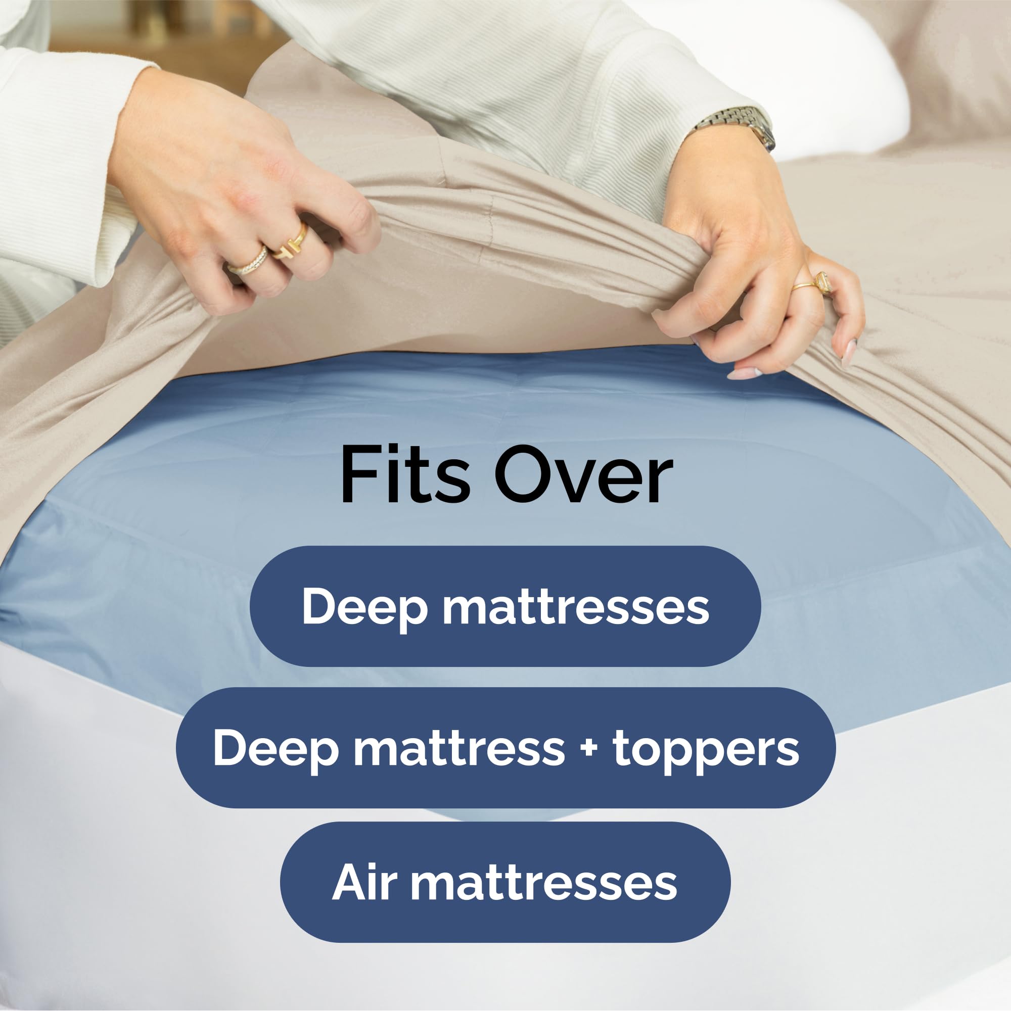 Amazon.com: Extra Deep Full Sheet Set - 4 Piece Breathable